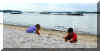 Kids On Pulau Ubin Beach 1.jpg (40867 bytes)